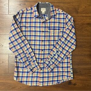 L.L. Bean Men's Flannel Shirt, size Medium